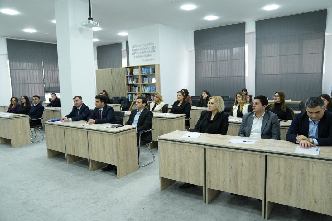 Azərbaycan Əmək və Sosial Münasibətlər Akademiyasında ADİİXİ Hİ üzvləri üçün şəxsi inkişaf və motivasiya təlimi keçirilib