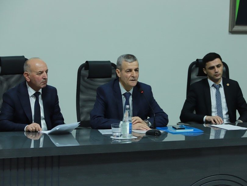 Şəki şəhərində Ümumdünya Əməyin Mühafizəsi Gününə həsr olunmuş genişmiqyaslı zona seminarı keçirilib