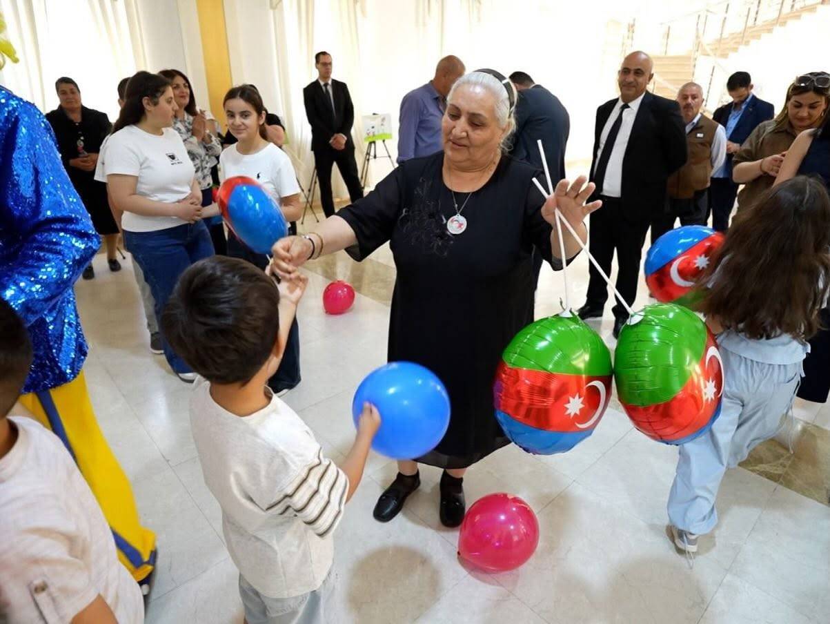 Salyanda şəhid övladları üçün bayram tədbiri keçirilib