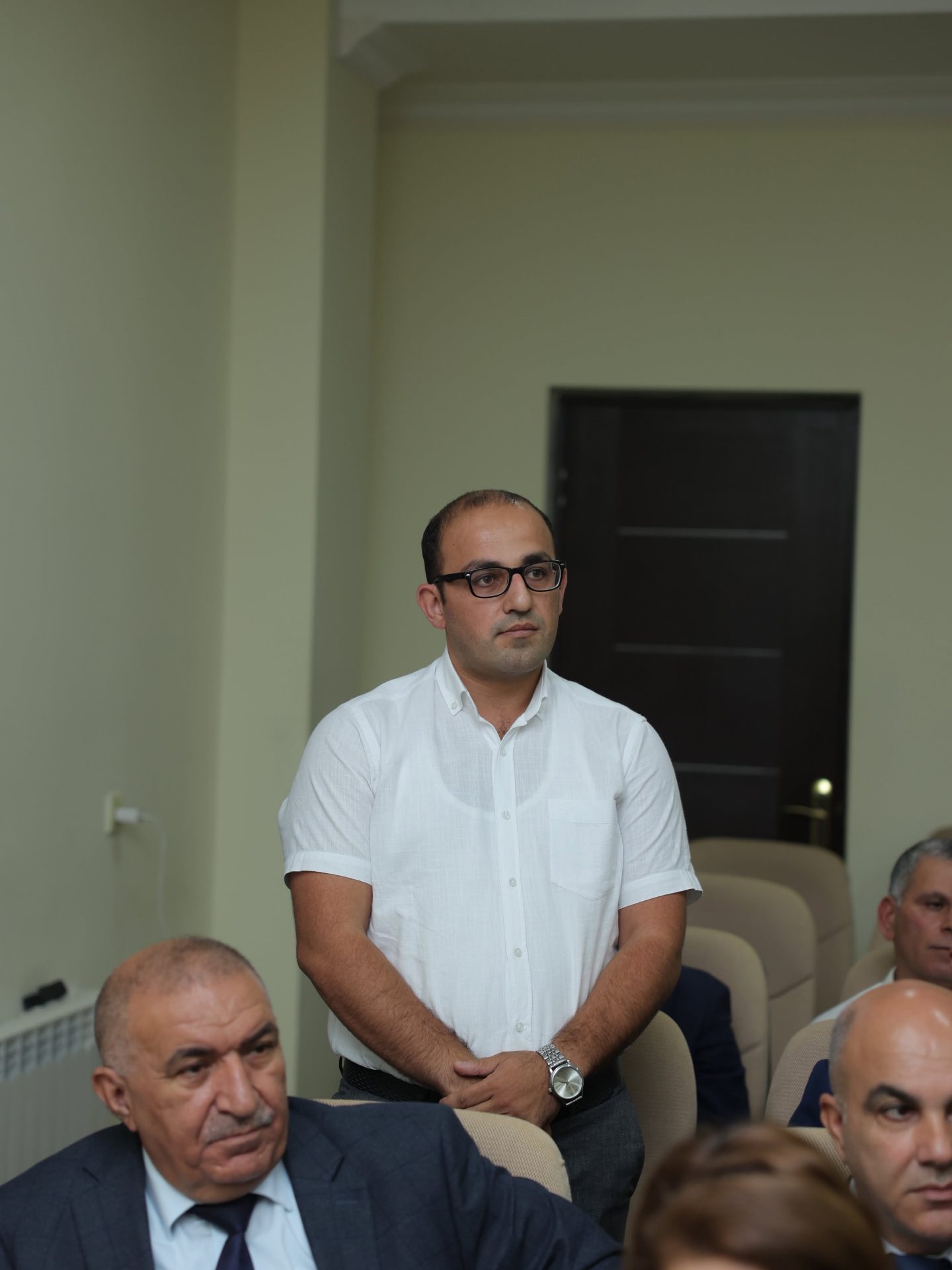Şirvan şəhərində zona üzrə Həmkarlar İttifaqı təşkilatlarının üzvləri ilə görüş keçirilib