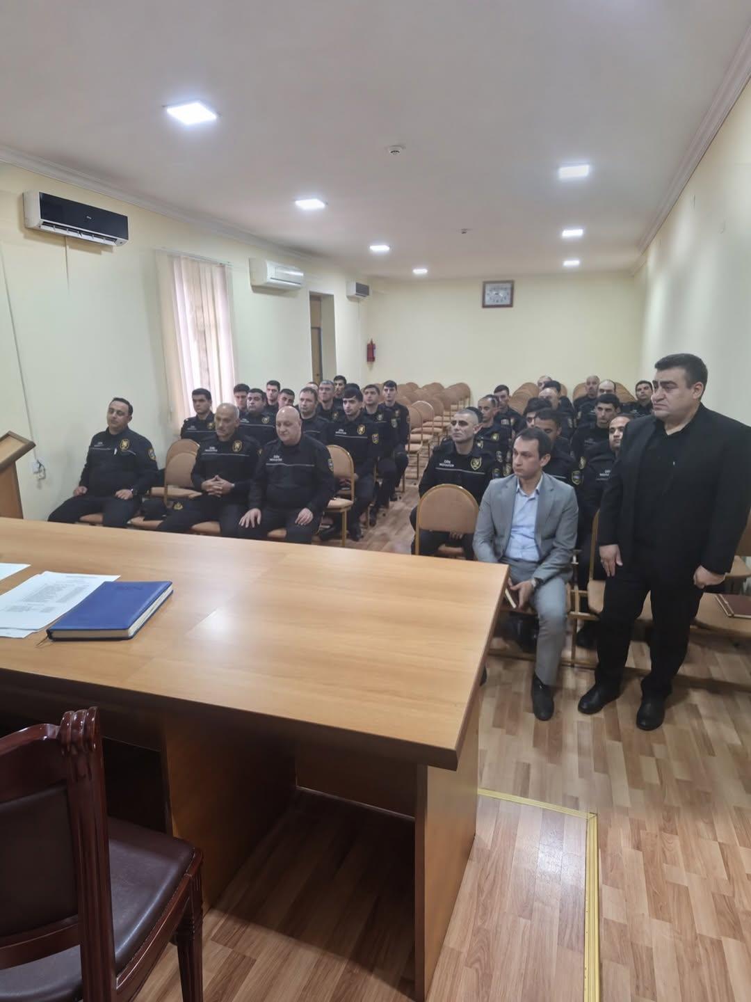 Sumqayıt Şəhər Mühafizə İdarəsinin İlk Həmkarlar İttifaqı Komitəsinə yeni sədr seçilib